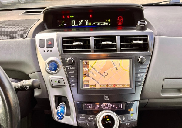 Toyota Prius+ cena 58900 przebieg: 151000, rok produkcji 2012 z Biała małe 172